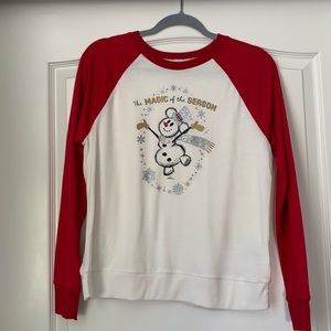 Disney Holiday Long Sleeve Shirt, Small